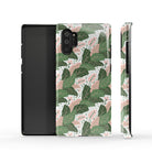 Laying in the Shade | Tropical Leaves Floral Samsung Case Tough for Galaxy Note 10 Plus 