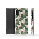 Laying in the Shade | Tropical Leaves Floral Samsung Case Slim for Galaxy Note 10 