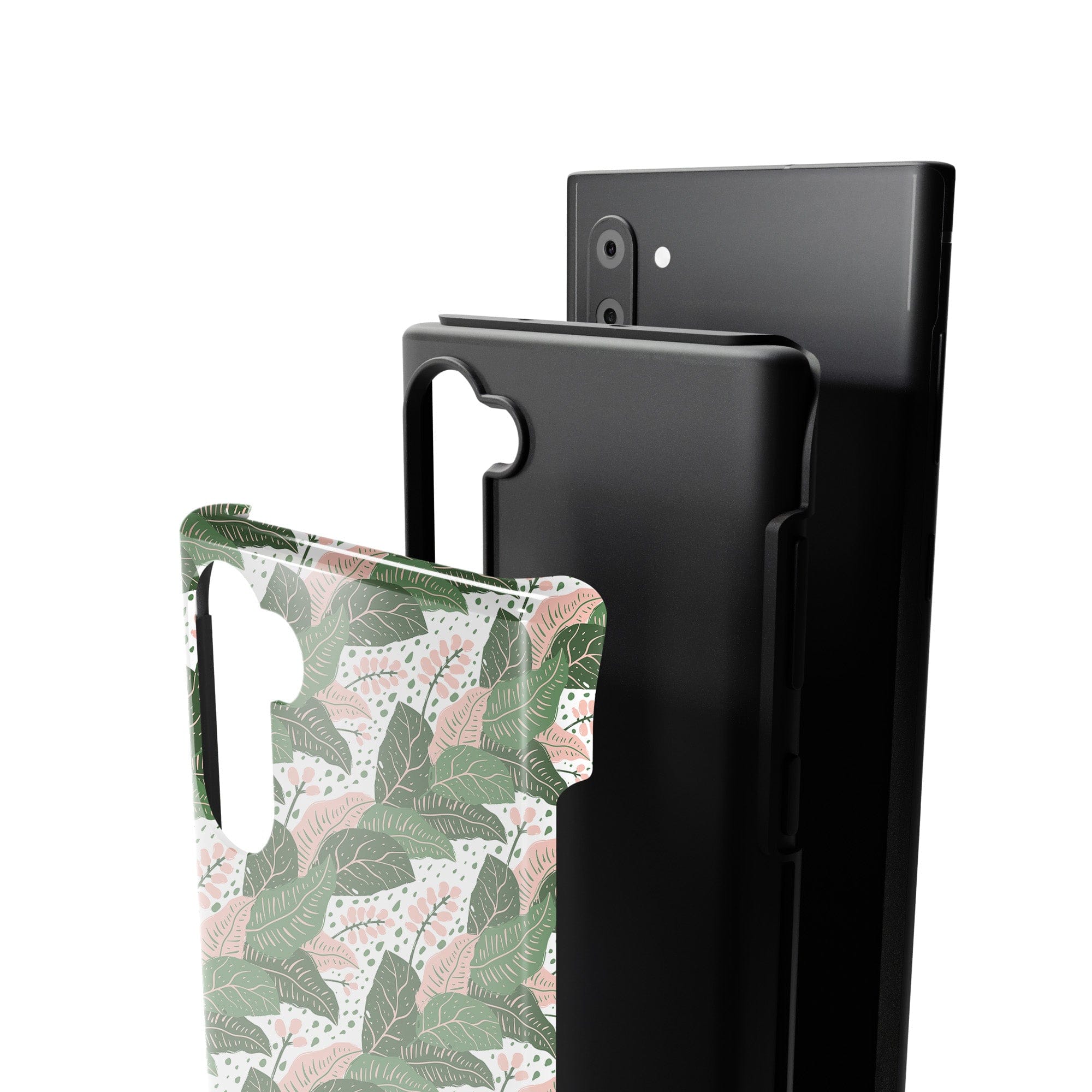 Laying in the Shade | Tropical Leaves Floral Samsung Case Tough for Galaxy Note 10 