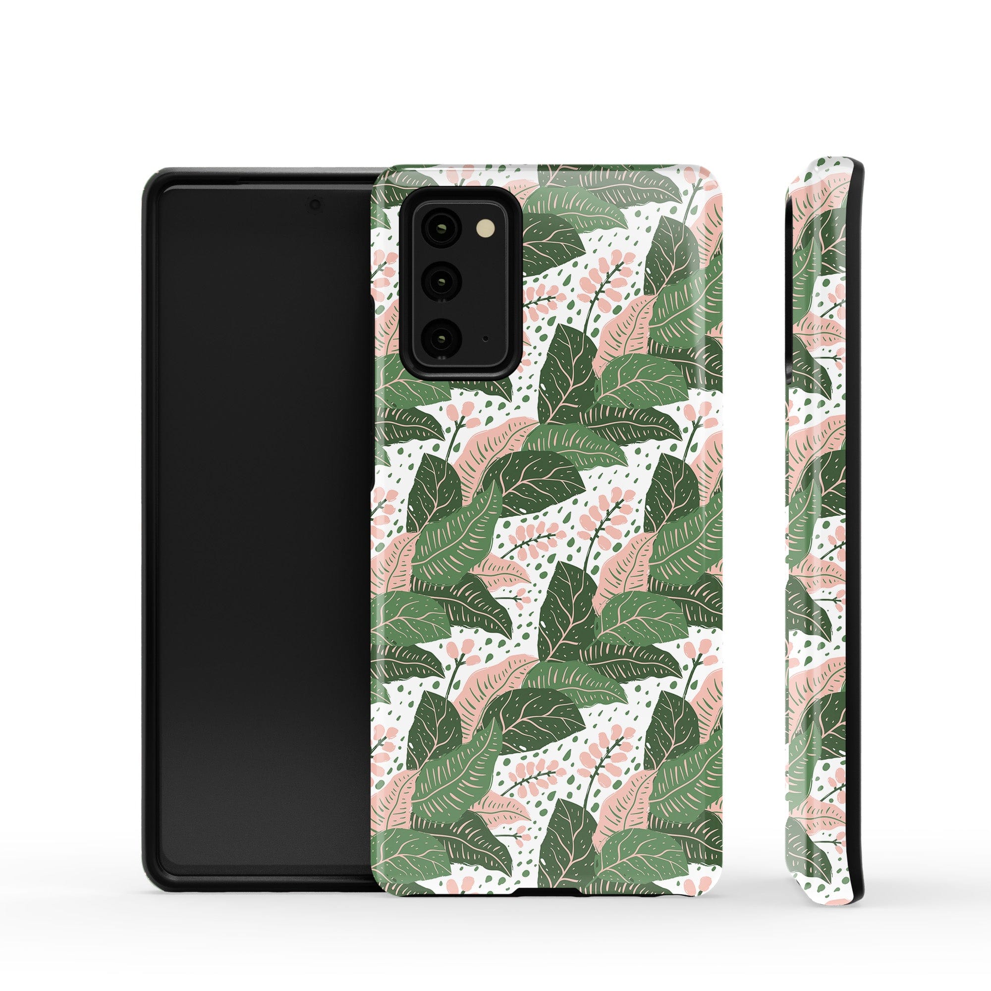 Laying in the Shade | Tropical Leaves Floral Samsung Case Tough for Galaxy Note 20 