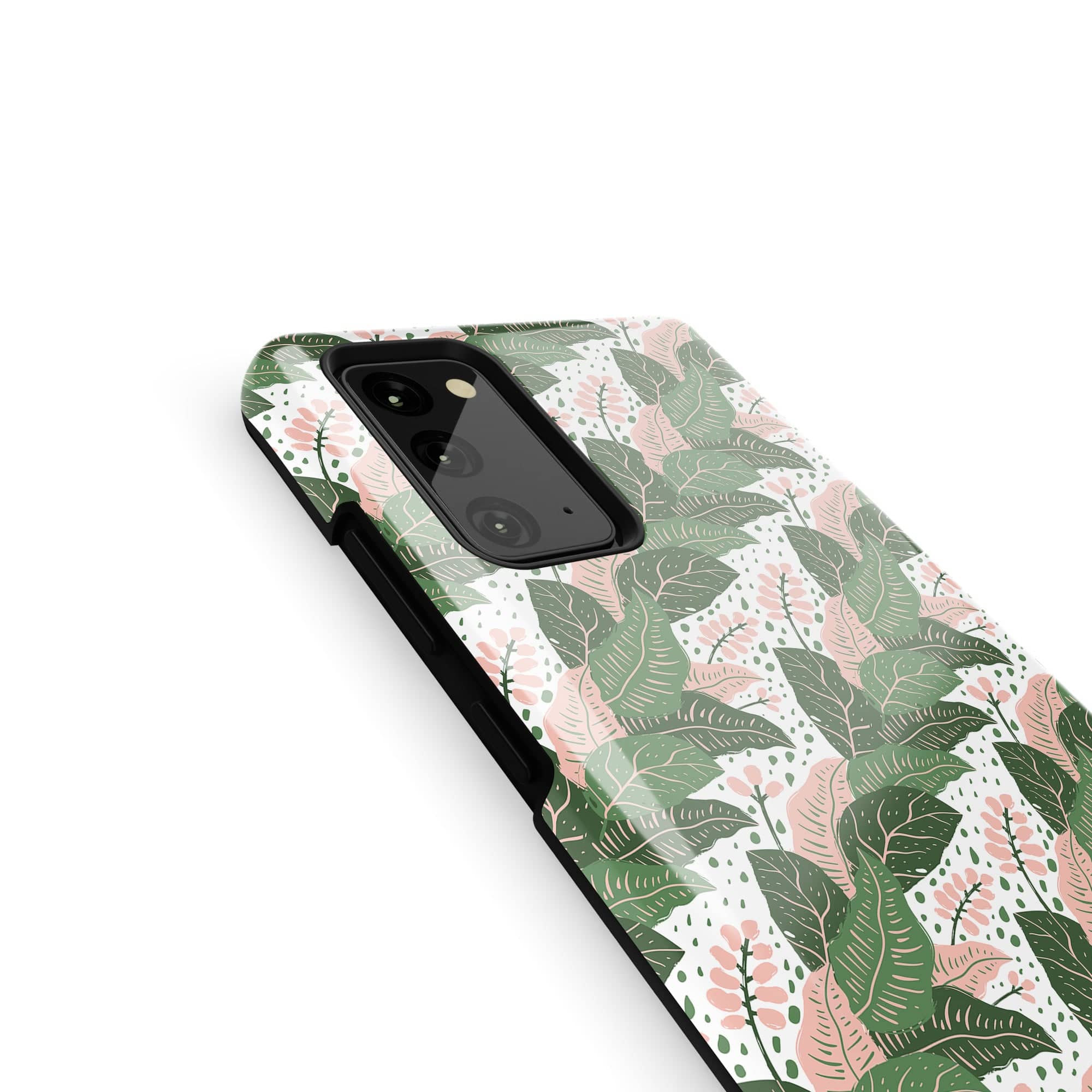 Laying in the Shade | Tropical Leaves Floral Samsung Case Tough for Galaxy Note 20 