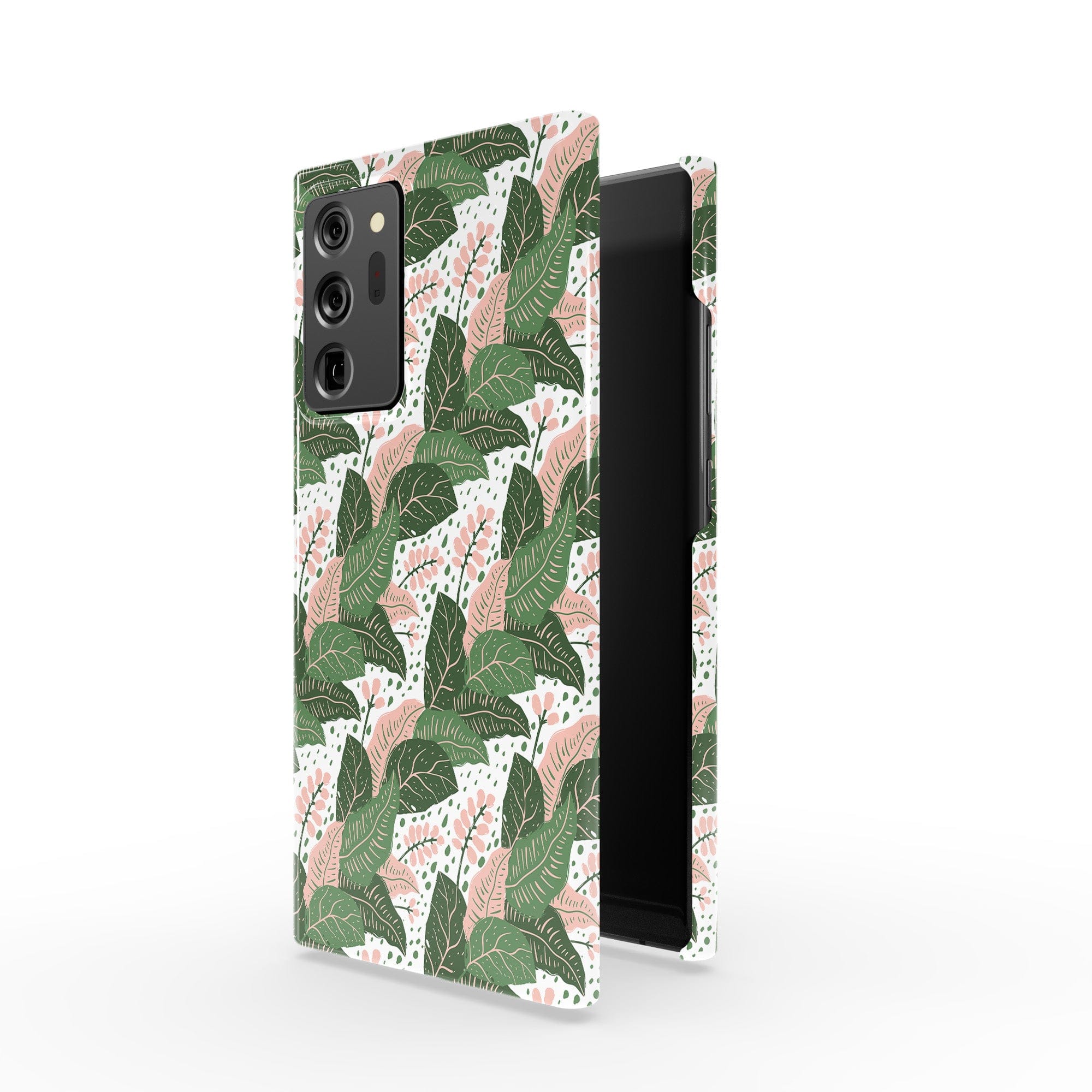 Laying in the Shade | Tropical Leaves Floral Samsung Case Slim for Galaxy Note 20 Ultra 