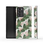 Laying in the Shade | Tropical Leaves Floral Samsung Case Tough for Galaxy Note 20 Ultra 