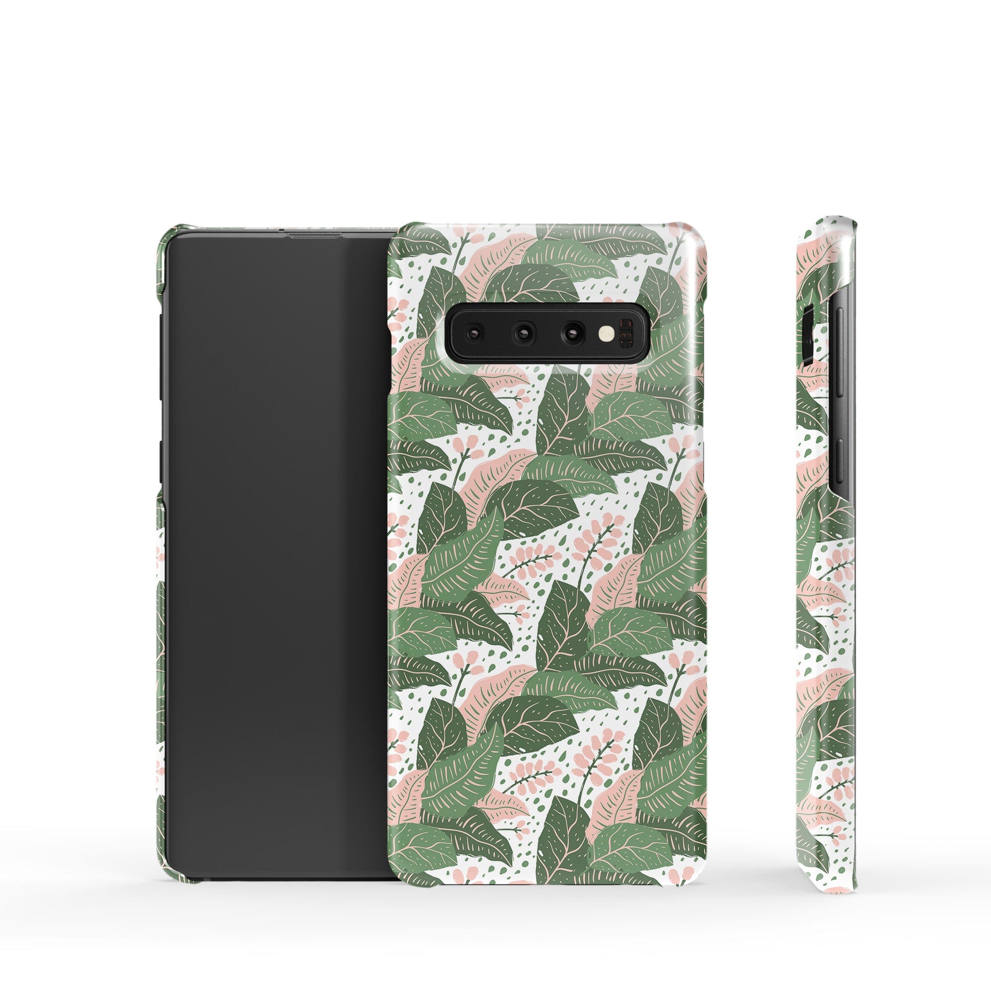 Laying in the Shade | Tropical Leaves Floral Samsung Case Slim for Galaxy S10 