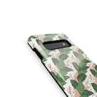 Laying in the Shade | Tropical Leaves Floral Samsung Case Tough for Galaxy S10 