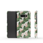 Laying in the Shade | Tropical Leaves Floral Samsung Case Slim for Galaxy S10e 