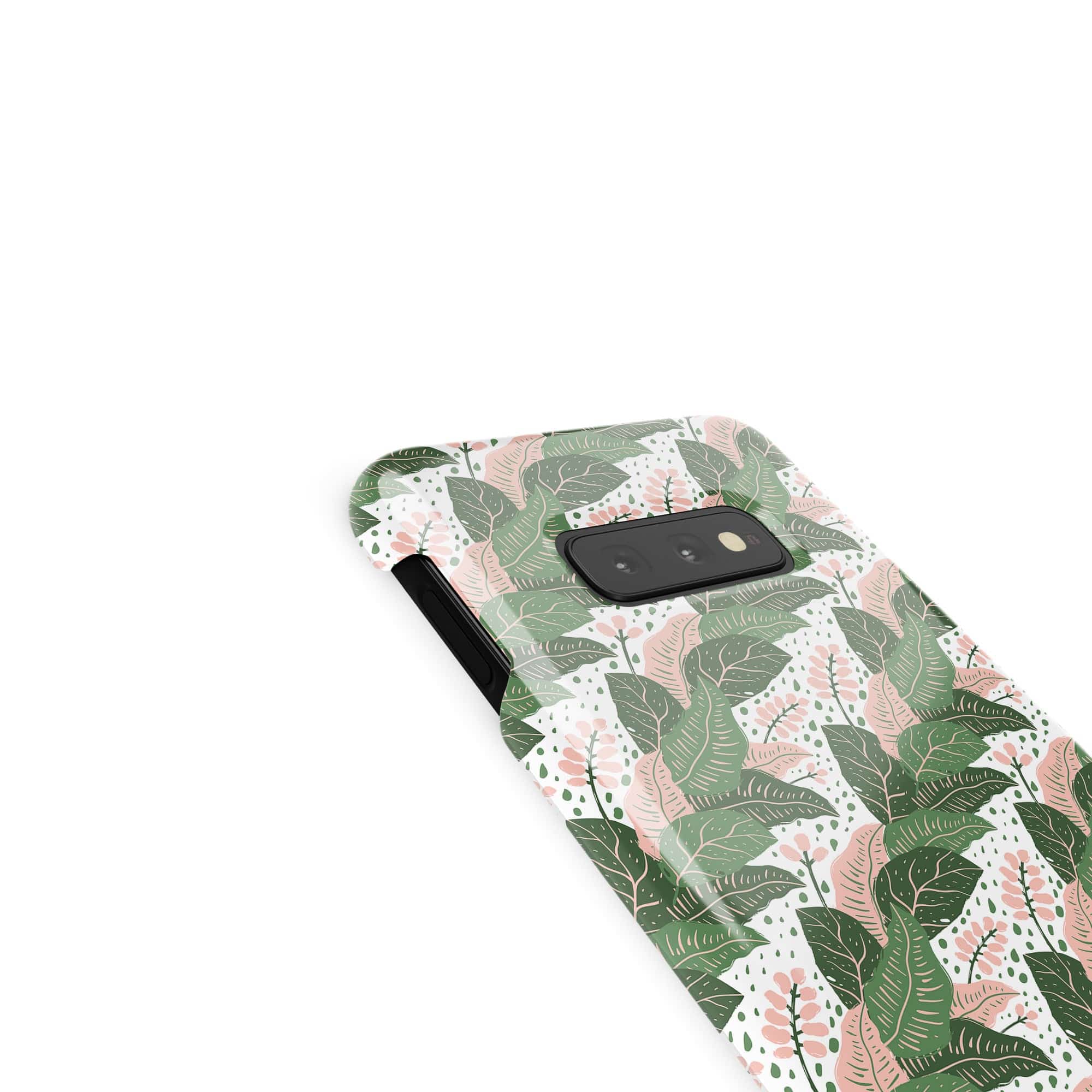 Laying in the Shade | Tropical Leaves Floral Samsung Case Slim for Galaxy S10e 