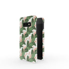 Laying in the Shade | Tropical Leaves Floral Samsung Case Slim for Galaxy S10e 