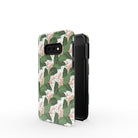 Laying in the Shade | Tropical Leaves Floral Samsung Case Tough for Galaxy S10e 