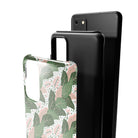 Laying in the Shade | Tropical Leaves Floral Samsung Case Tough for Galaxy S20 Plus