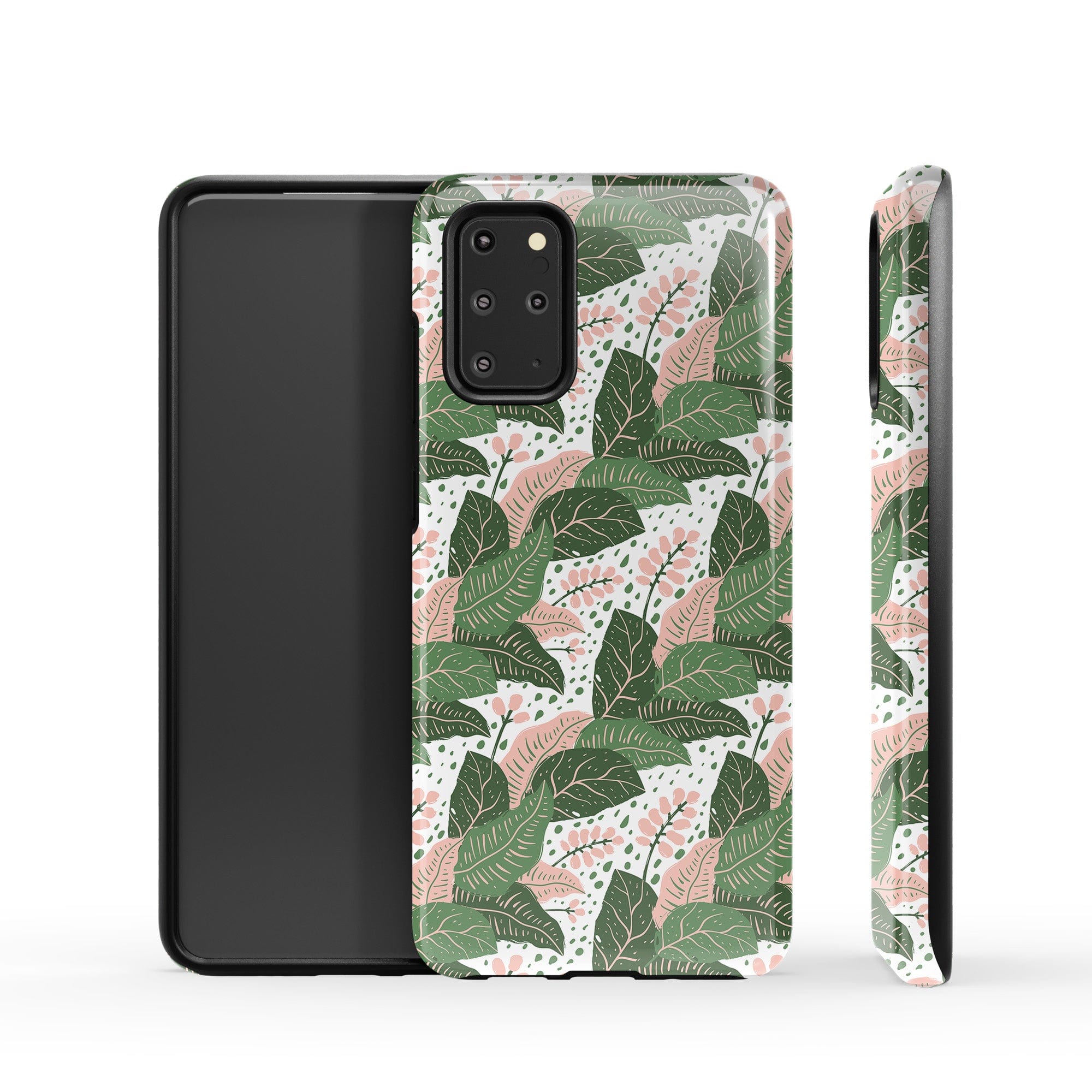 Laying in the Shade | Tropical Leaves Floral Samsung Case Tough for Galaxy S20 Plus