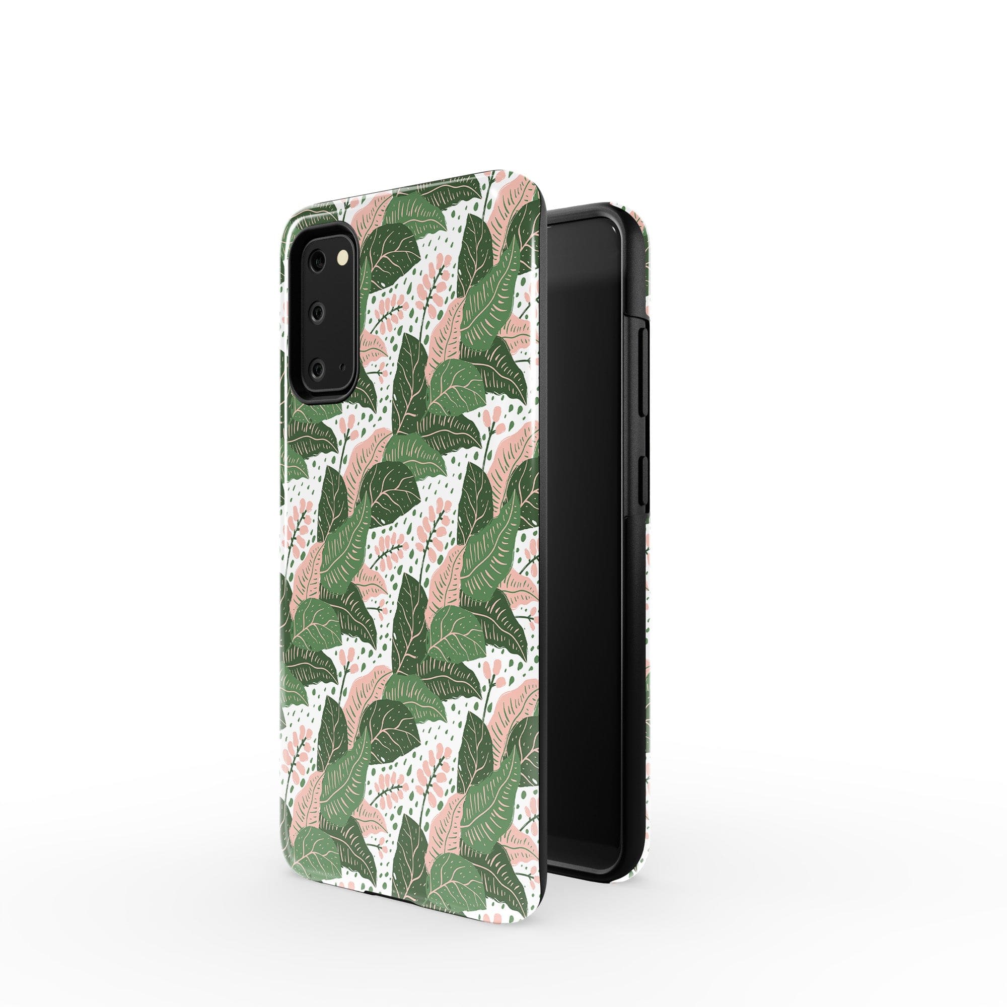 Laying in the Shade | Tropical Leaves Floral Samsung Case Tough for Galaxy S20 