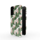 Laying in the Shade | Tropical Leaves Floral Samsung Case Tough for Galaxy S21 Plus