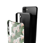 Laying in the Shade | Tropical Leaves Floral Samsung Case Tough for Galaxy S21 