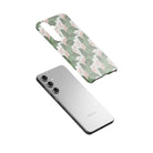 Laying in the Shade | Tropical Leaves Floral Samsung Case Slim for Galaxy S24 Plus