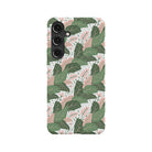 Laying in the Shade | Tropical Leaves Floral Samsung Case Slim for Galaxy S24 Plus