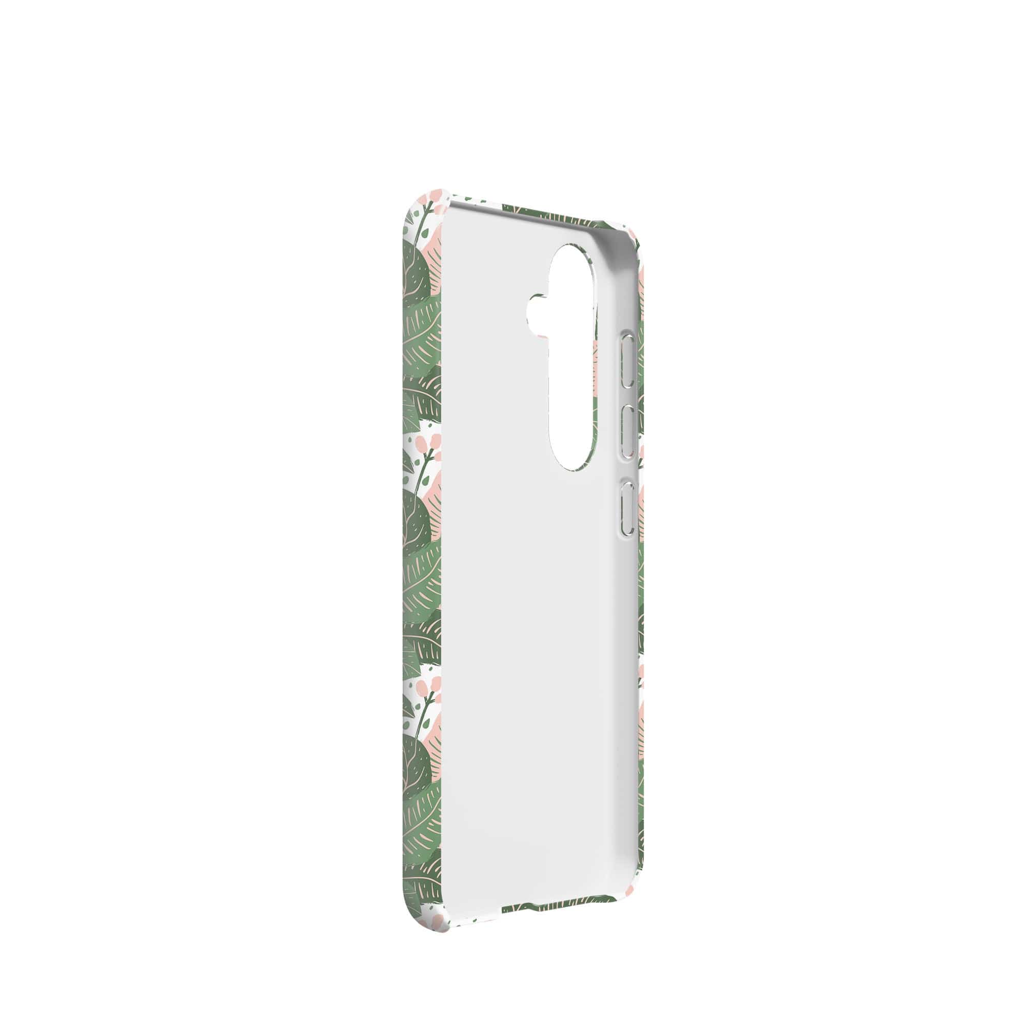 Laying in the Shade | Tropical Leaves Floral Samsung Case Slim for Galaxy S24