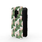 Laying in the Shade | Tropical Leaves Floral Samsung Case Tough for Galaxy S9 Plus 