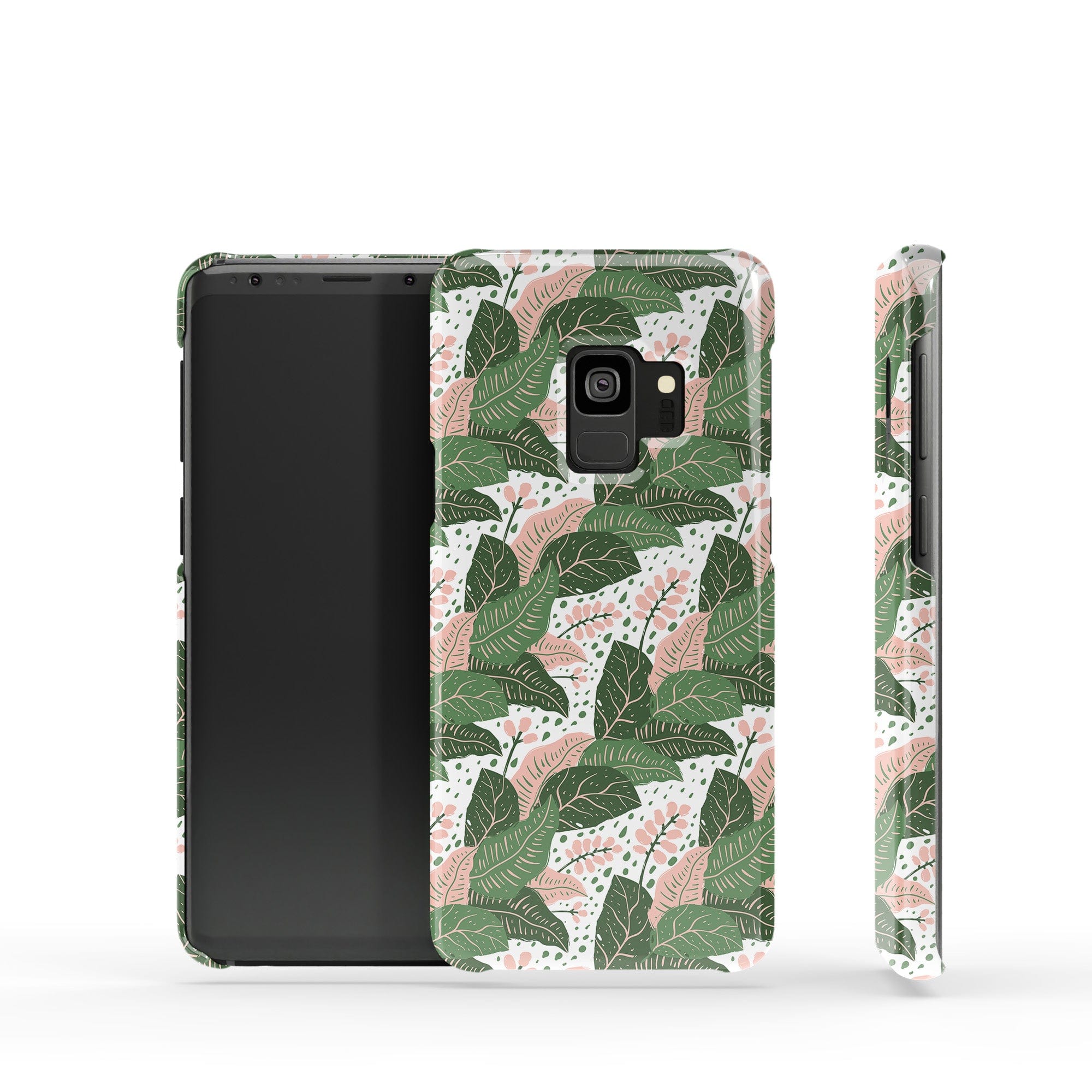 Laying in the Shade | Tropical Leaves Floral Samsung Case Slim for Galaxy S9 