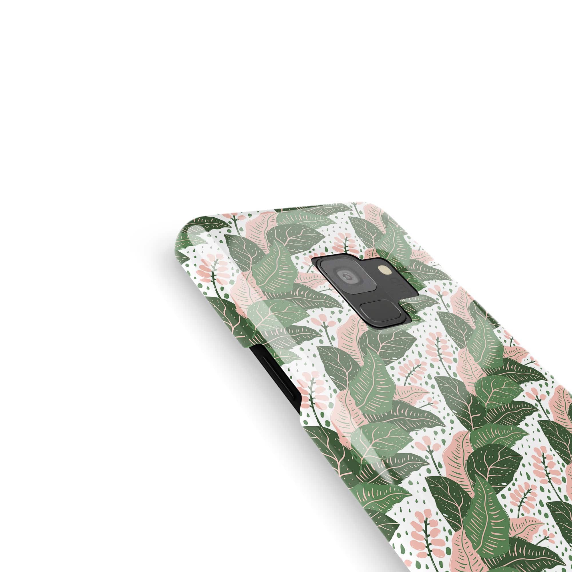 Laying in the Shade | Tropical Leaves Floral Samsung Case Slim for Galaxy S9 