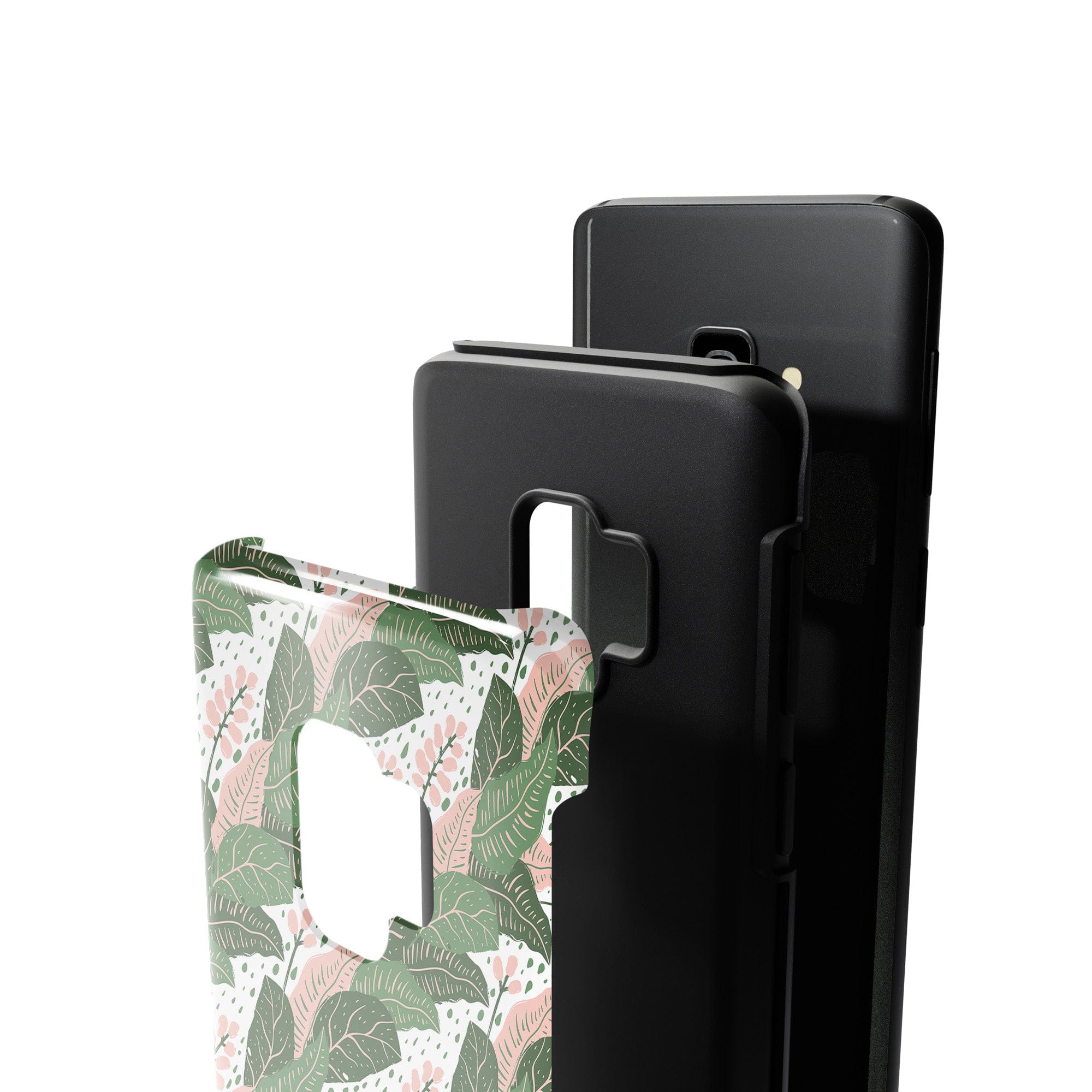 Laying in the Shade | Tropical Leaves Floral Samsung Case Tough for Galaxy S9 