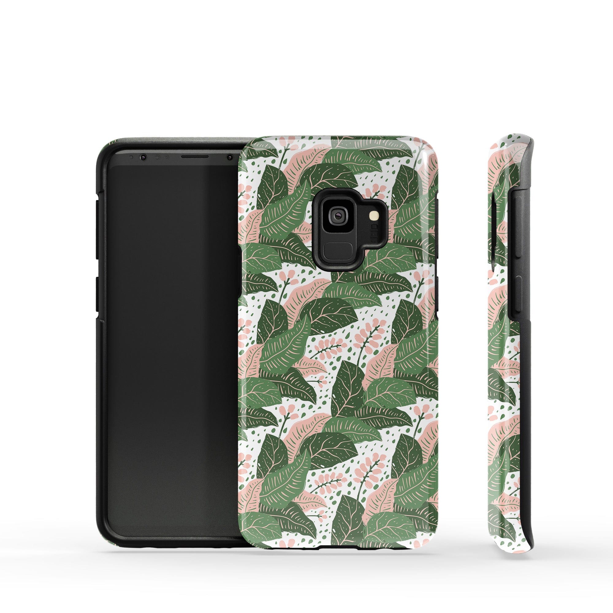 Laying in the Shade | Tropical Leaves Floral Samsung Case Tough for Galaxy S9 