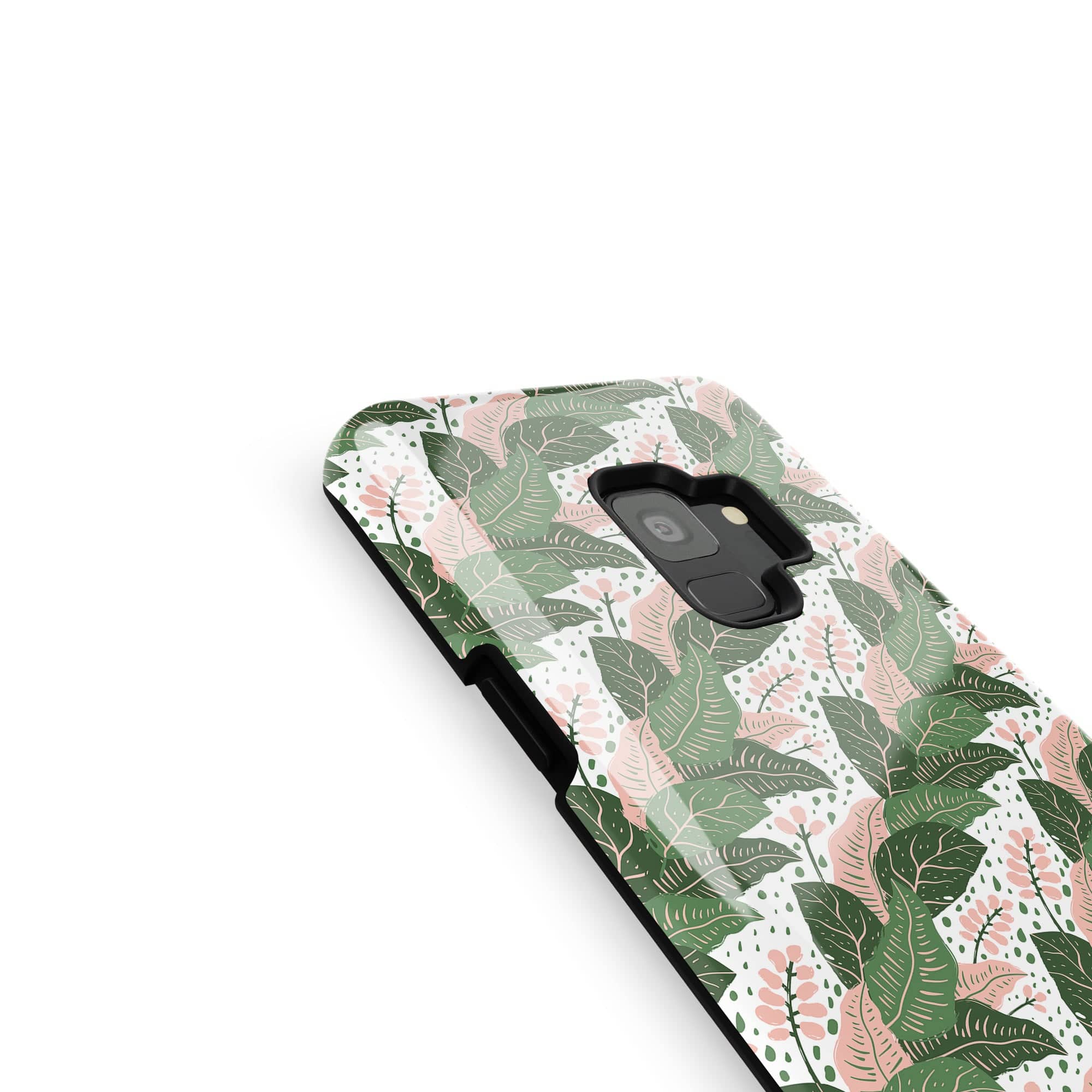 Laying in the Shade | Tropical Leaves Floral Samsung Case Tough for Galaxy S9 