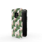 Laying in the Shade | Tropical Leaves Floral Samsung Case Tough for Galaxy S9 