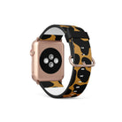 Long Reach | Giraffe Print Apple Watch Band for 38/40/41 mm Watch in Rose Gold