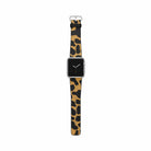 Long Reach | Giraffe Print Apple Watch Band for 38/40/41 mm Watch in Silver