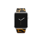 Long Reach | Giraffe Print Apple Watch Band for 38/40/41 mm Watch in Silver