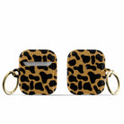 Long Reach | Giraffe Print Apple AirPods Case for AirPods 1&2 Gold