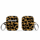 Long Reach | Giraffe Print Apple AirPods Case for AirPods 1&2 Silver