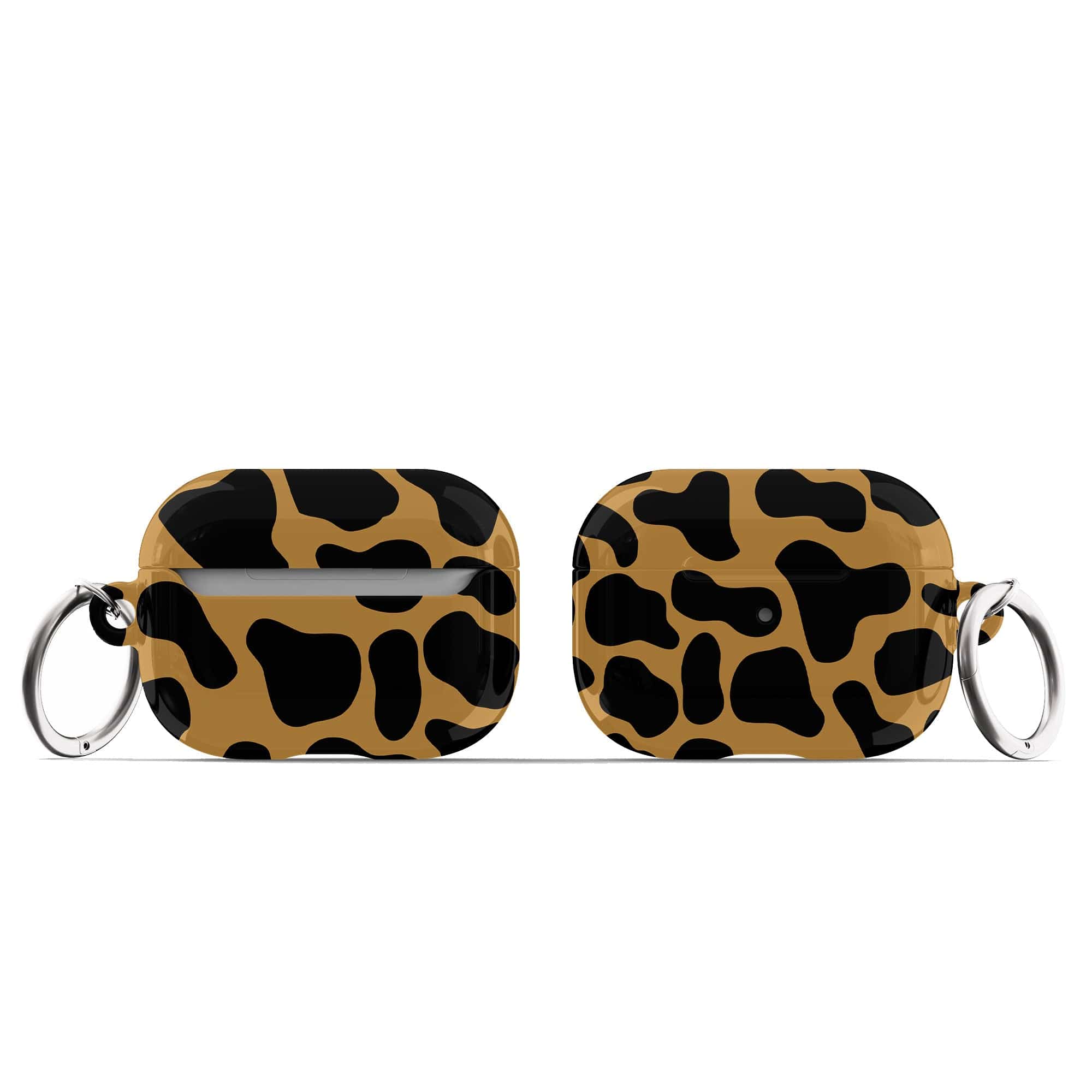 Long Reach | Giraffe Print Apple AirPods Case for AirPods 3 & AirPods Pro 1&2 Silver