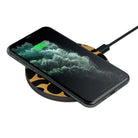 Long Reach | Giraffe Print Wireless Charging Pad in Black