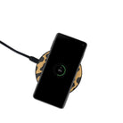 Long Reach | Giraffe Print Wireless Charging Pad in Black