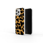 Long Reach | Giraffe Print Precious Metals Case in Silver