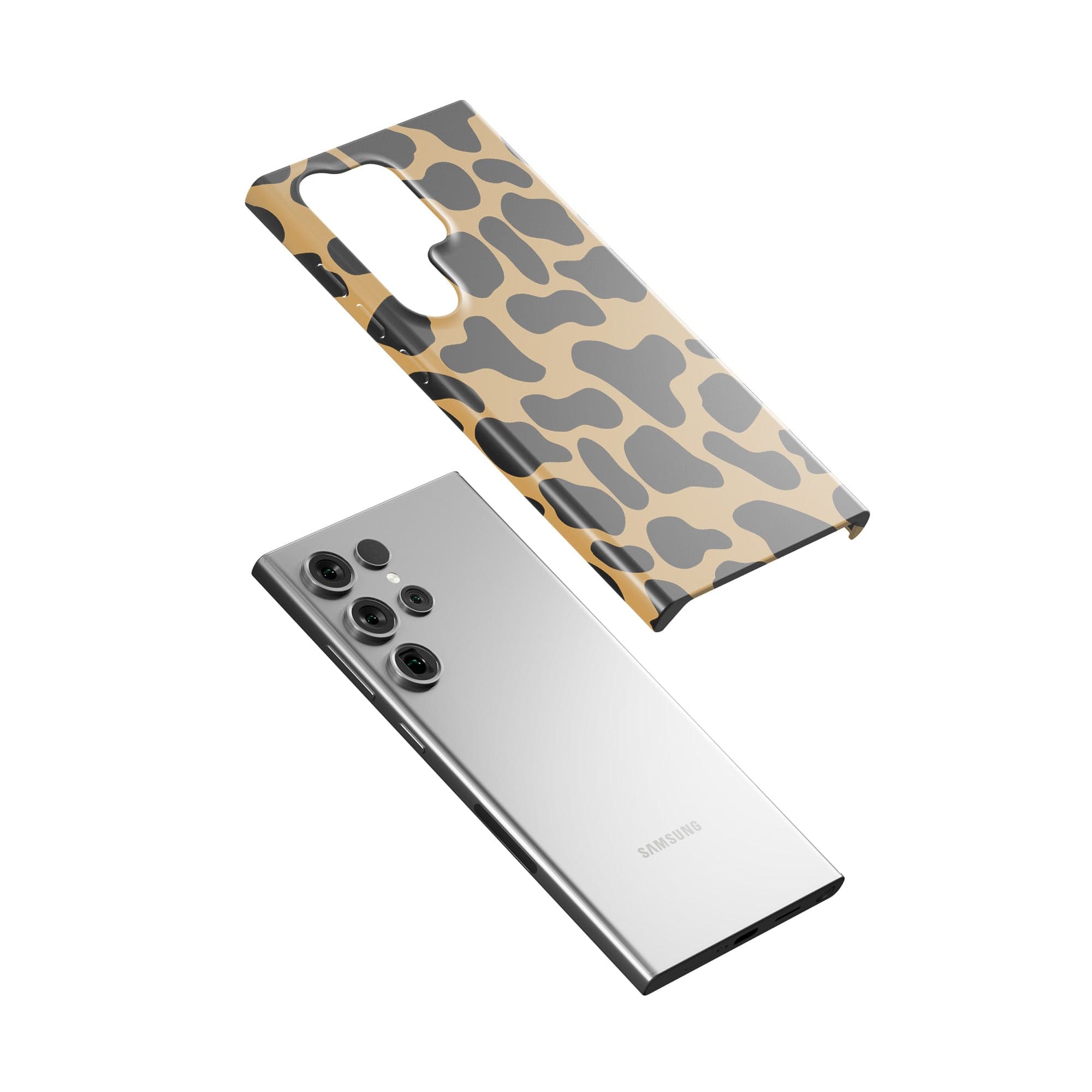 Long Reach | Giraffe Print Samsung Case Slim for Galaxy S24 Ultra