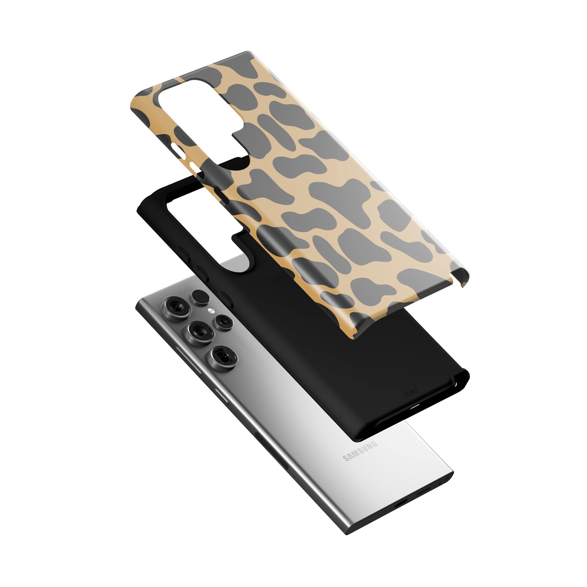 Long Reach | Giraffe Print Samsung Case Tough for Galaxy S24 Ultra