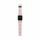 Love Note | Lip Print Apple Watch Band for 38/40/41 mm Watch in Silver