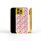 Love Note | Lip Print Precious Metals Case in Gold