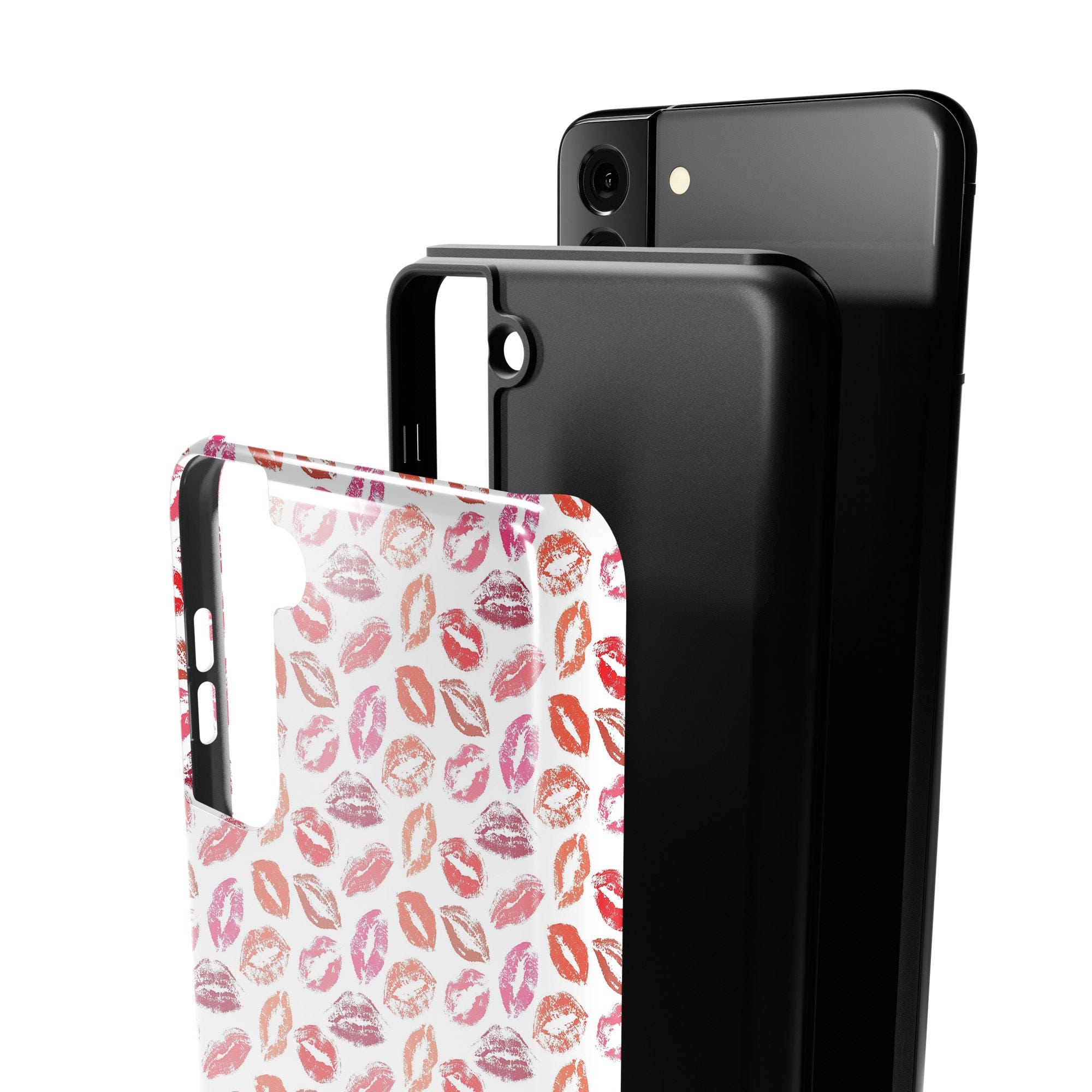 Love Note | Lip Print Samsung Case Tough for Galaxy S21 Plus