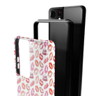 Love Note | Lip Print Samsung Case Tough for Galaxy S21 Ultra