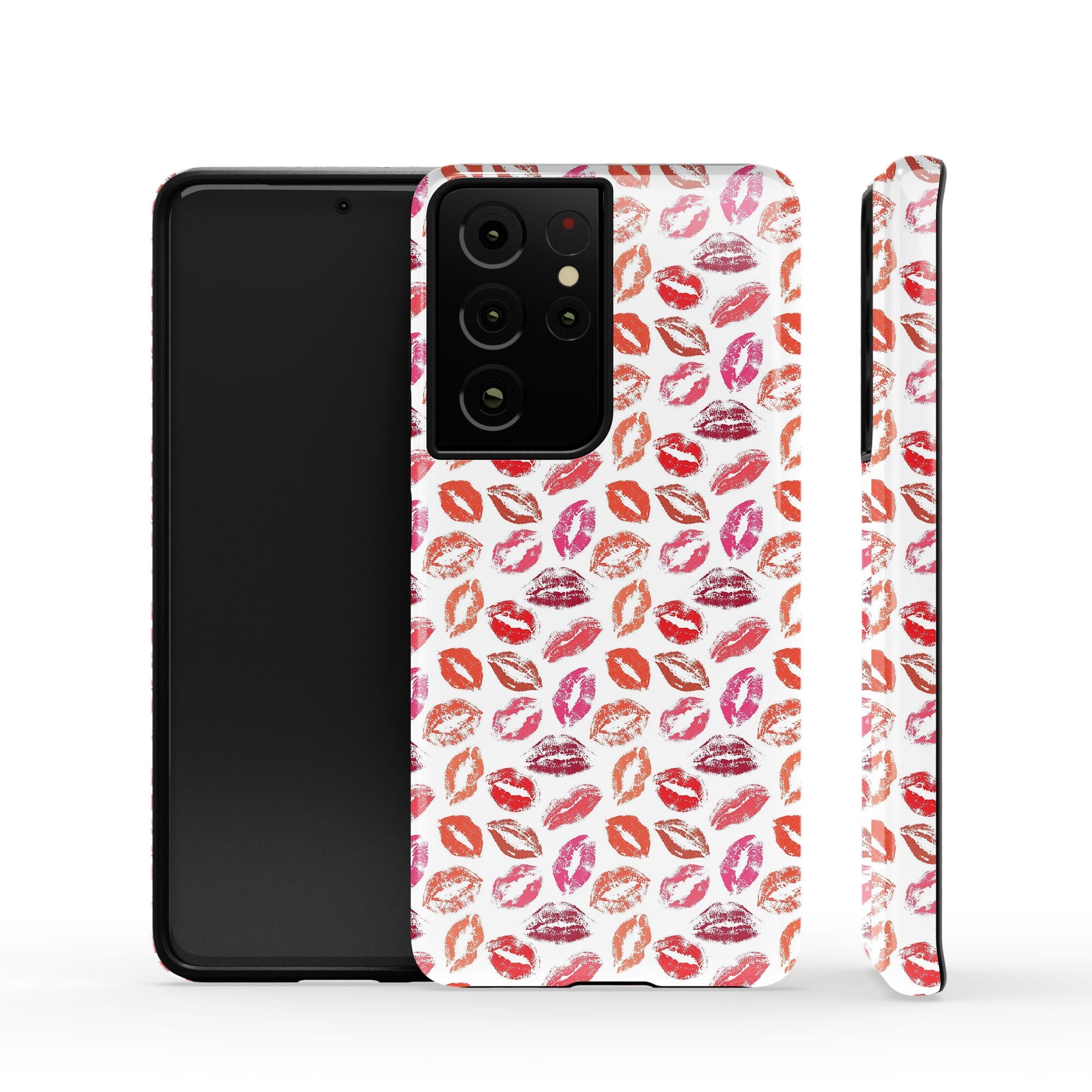 Love Note | Lip Print Samsung Case Tough for Galaxy S21 Ultra