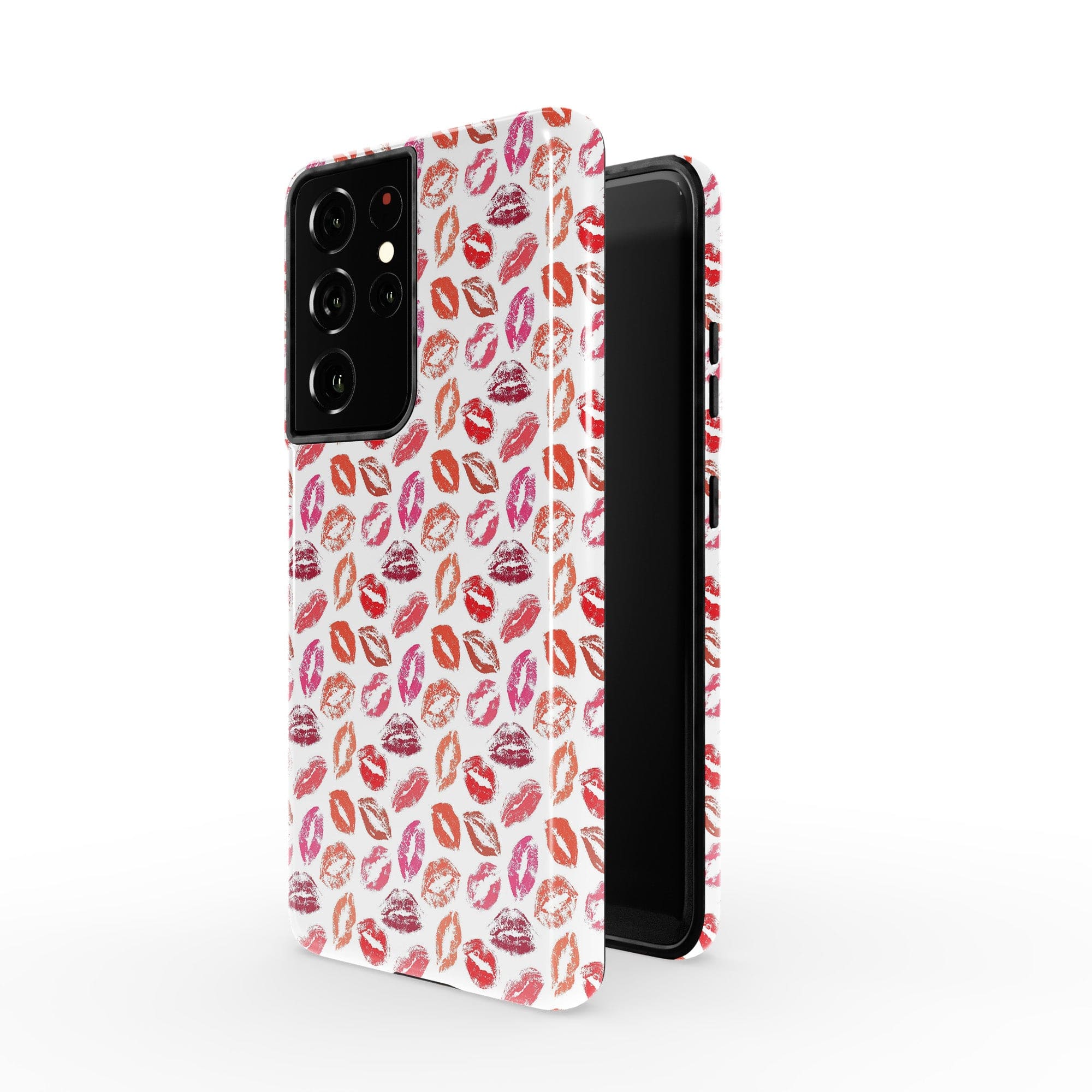 Love Note | Lip Print Samsung Case Tough for Galaxy S21 Ultra