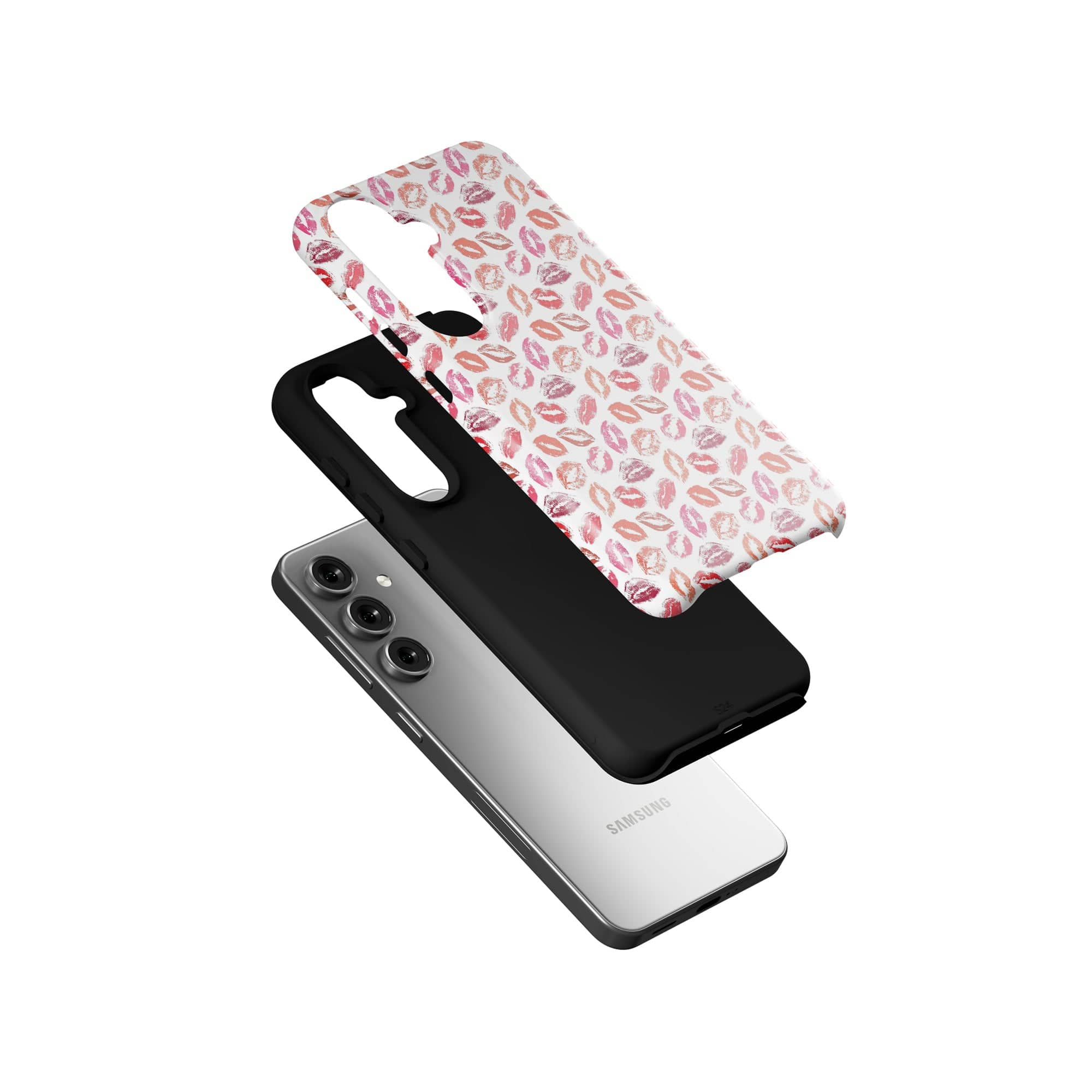 Love Note | Lip Print Samsung Case Tough for Galaxy S24