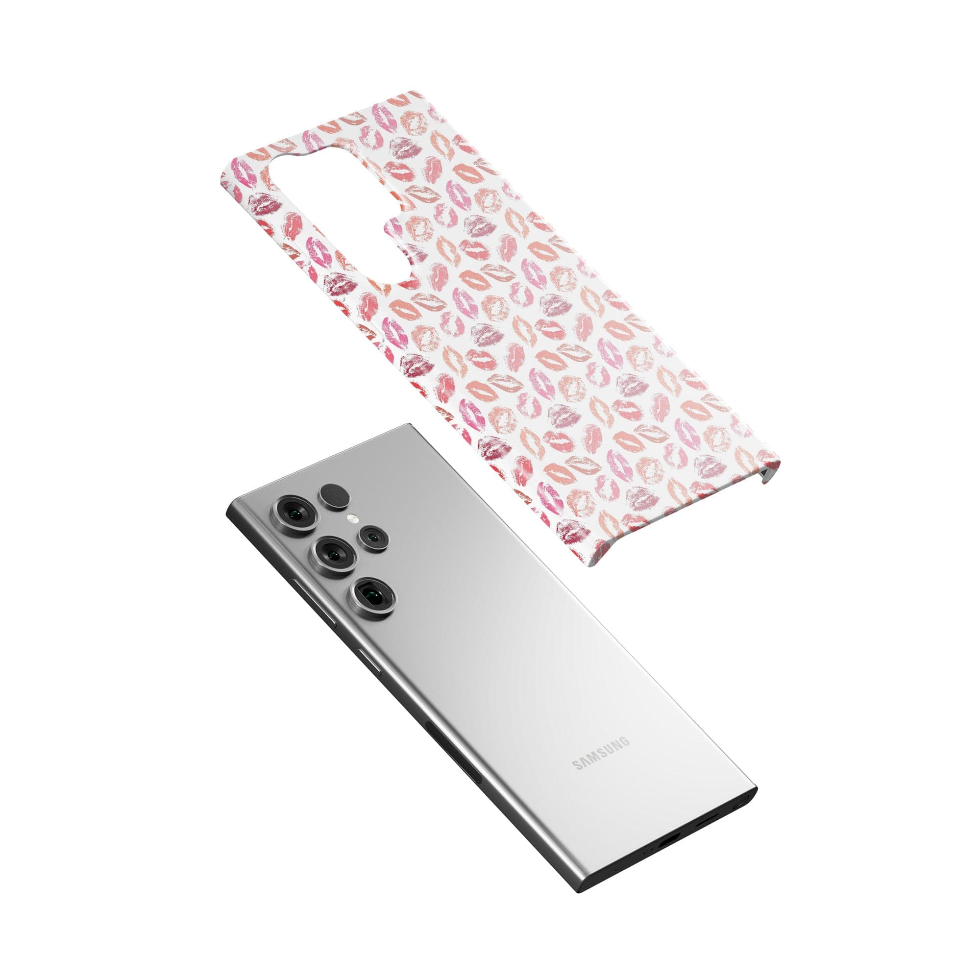 Love Note | Lip Print Samsung Case Slim for Galaxy S24 Ultra