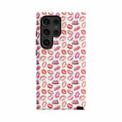 Love Note | Lip Print Samsung Case Tough for Galaxy S24 Ultra