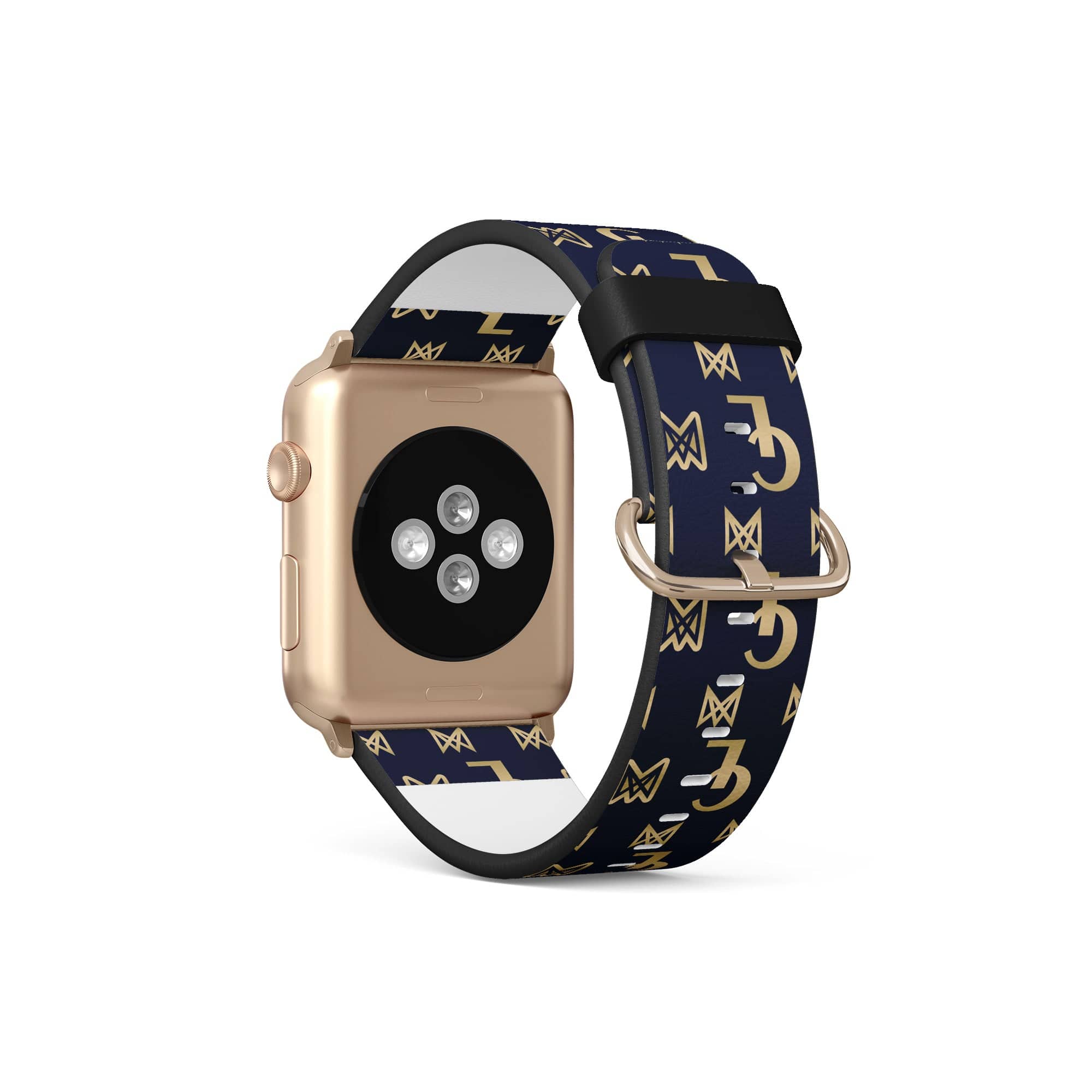 Luscious Luxury | Luxury Pattern Apple Watch Band for 38/40/41 mm Watch in Gold