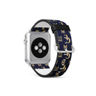 Luscious Luxury | Luxury Pattern Apple Watch Band for 38/40/41 mm Watch in Silver